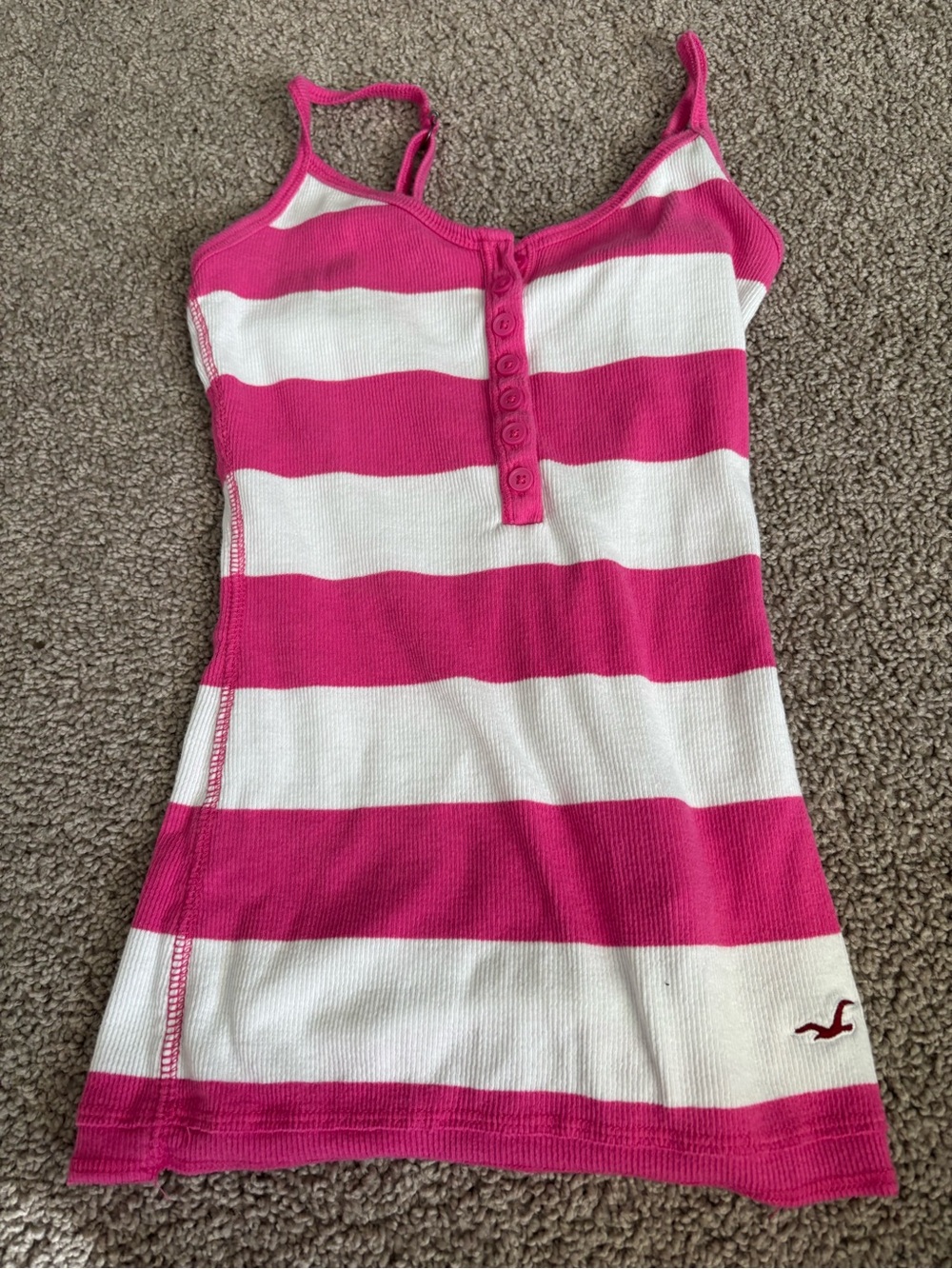Hollister henley tank top